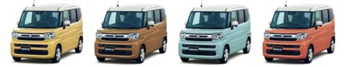 スペーシアのツートンカラー全4色