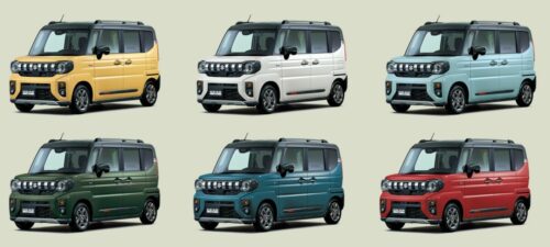 スペーシアギアのガンメタリック2トーンカラー全6種