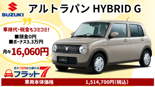 新車ラパンのカーリース