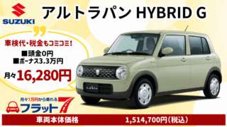 新車ラパンのカーリース