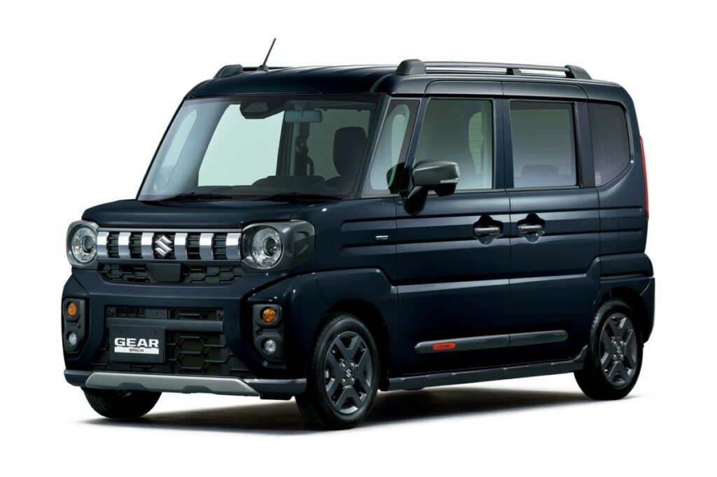 スペーシアギアのブルーイッシュブラックパール3