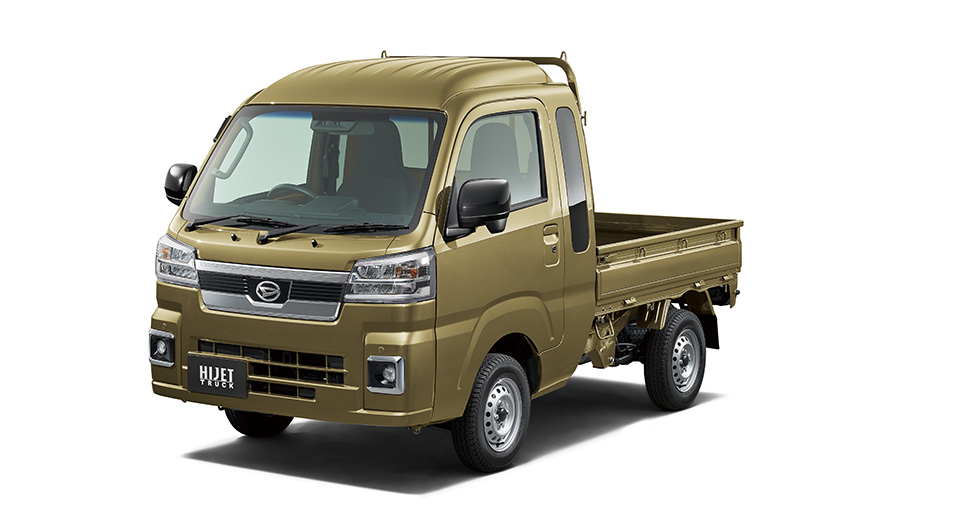 ハイゼットトラック オフビートカーキメタリックカラー