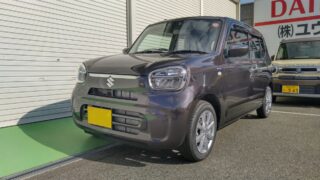 新車アルト、フラット7リースプランでお乗換え。