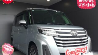 明石西店　Y様　新車　ルーミーの納車のお写真です。