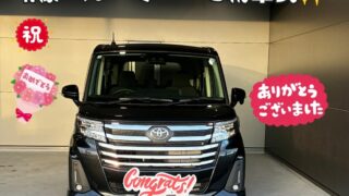 トヨタ新車ルーミーご納車式！！