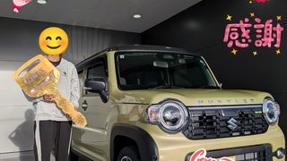 明石西店　K様　新車　ハスラー納車のお写真です。